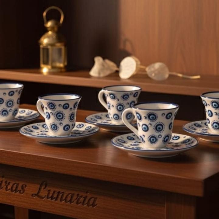 AYN-I SİHİR BEYAZ FİNCAN TAKIMI