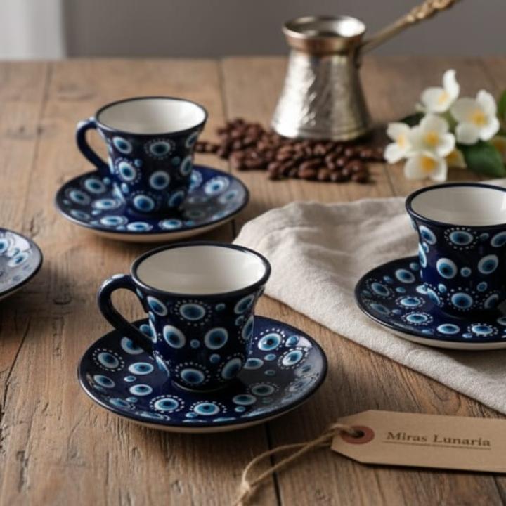 AYN-I SİHİR MAVİ FİNCAN TAKIMI