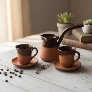 KÜLLİNYA KAHVE CEZVE FİNCAN TAKIMI