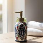 MAVİ NAKIŞ SABUNLUK