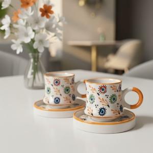 LİYANA SARI 2'li Fincan Takımı