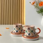 LİYANA TURUNCU 2'li Fincan Takımı